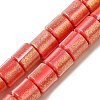 Polymer Clay Beads Strands CLAY-H006-04P-1