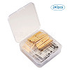 Iron Slide On End Clasp Tubes FIND-PJ0001-01-3