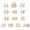 Golden Plated Alloy Enamel Charms ENAM-CJ0001-18A-2