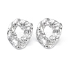 Non-Tarnish 304 Stainless Steel Stud Earrings EJEW-H115-29P-1