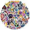 50Pcs Trendy and Cool Themes Paper Stickers STIC-C012-16-1