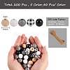 200Pcs Wooden Beads DIY-SZ0003-33C-7