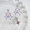 Alloy Resin Pendants PW-WG65442-10-1