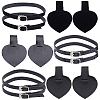3 Sets 3 Style PU Shoelace FIND-GF0002-71-1
