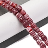 Handmade Lampwork Chevron Beads Strands LAMP-K041-01A-13-2