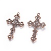 Tibetan Style Alloy Pendants X-RLF1299Y-NF-2