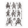 Custom Summer Theme PVC Plastic Clear Stamps DIY-WH0631-0038-8