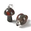 Natural African Bloodstone Pendants GG-CBAA0EE-05P-09-2