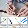 Tungsten Steel Glass-making Pen & 2Pcs Graphite Sketching Pencils & Alloy Engraving Pen & 2 Set Pencil Lead TOOL-NB0001-84-4