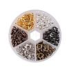 1 Box 240PCS 6 Colors Zinc Alloy Lobster Claw Clasps PALLOY-JP0002-2