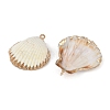 Natural Mixed Shell Pendants SHEL-K009-01-2