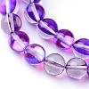 Synthetic Moonstone Beads Strands G-R375-8mm-B-2