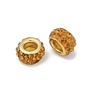 Alloy Rhinestone Clay Pave Beads ALRI-D300-04G-14-2