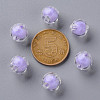 Transparent Acrylic Beads TACR-S152-04A-SS2114-3