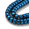 Electroplated Synthetic Non-magnetic Hematite Beads Strands G-K361-A03-01-3