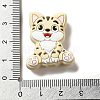 Cat Silicone Focal Beads SIL-B069-01B-3