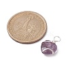 Nartural Mixed Stone Copper Wire Wrapped Heart Pendants PALLOY-JF02385-4