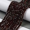 Baking Paint Imitation Jade Glass Bead Strands DGLA-A034-J2MM-A11-4