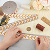 12M Polyester Jacquard Leaf Ribbon OCOR-OC0001-46B-3