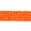 Transparent Glass Beads Strands LS-GLAA-H021-04-26-2