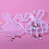 9 Grids Rabbit Shape Plastic Organizer Boxes LS-ANIM-PW0001-115-3