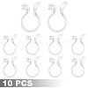 10Pcs Resin Clip-on Earring Findings FIND-YW0007-01-1