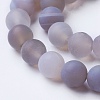 Natural Grade A Striped Agate/Banded Agate Beads Strands X-G-E478-04-6mm-3
