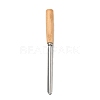201 Stainless Steel Fruit and Vegetable Corer AJEW-E055-04P-2