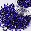 Baking Paint Glass Seed Beads SEED-US0003-3mm-K6-1