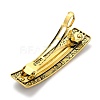 Vintage Retro Forest Moon Alloy Retro Hair Barrettes AJEW-K048-13AG-2