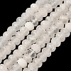 Natural Quartz Crystal Beads Strands X-G-R186-14-2