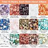 3500Pcs 15 Style Natural & Synthetic Mixed Gemstone Beads G-NB0003-09-4