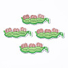 Computerized Embroidery Cloth Iron On/Sew On Patches AJEW-T005-13-1