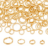 100Pcs 4 Colors Brass Split Rings KK-PH0013-19-1