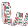 10 Yards Polycotton Ribbons OCOR-WH0070-185B-1