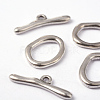 Alloy Toggle Clasps X-PALLOY-G014-AS-2