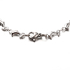 304 Stainless Steel Dolphin Link Bracelets X-BJEW-O076-03P-2