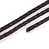 Braided Cowhide Leather Cord NWIR-N005-01B-5mm-3