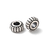 925 Sterling Silver Corrugated Beads STER-P053-09B-AS-3
