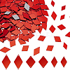 300Pcs 3 Styles Rhombus Acrylic Mirror Sew on Rhinestone FIND-PH0020-08B-1