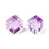 Baking Paint Transparent Glass Beads LS-DGLA-N005-01A-07-3