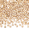 3Bags Brass Crimp Beads KK-BBC0026-10B-7