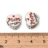 Rack Plating Alloy Enamel European Beads PALLOY-S189-53P-2