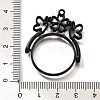 Alloy Open Back Bezel Pendants PALLOY-I223-02EB-3