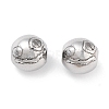 Tarnish Resistant 304 Stainless Steel Beads Hand Polished STAS-M057-17P-1