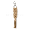 Handmade Macrame Nylon Thread Pendant Decorations HJEW-P019-05P-06-2