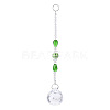 Faceted Crystal Glass Ball Chandelier Suncatchers Prisms AJEW-G025-A06-1