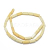 Natural Yellow Jade Beads Strands G-F631-E16-2