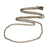 Iron Cable Chain Necklace Making NJEW-JN01385-04-2