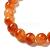 Natural Dyed White Jade Beads Strands G-M402-C04-20-4